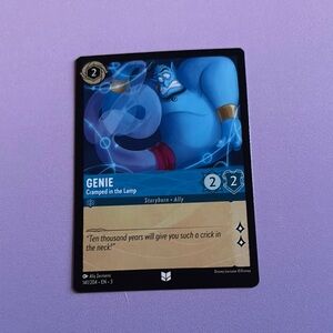 Disney Genie Trading Card